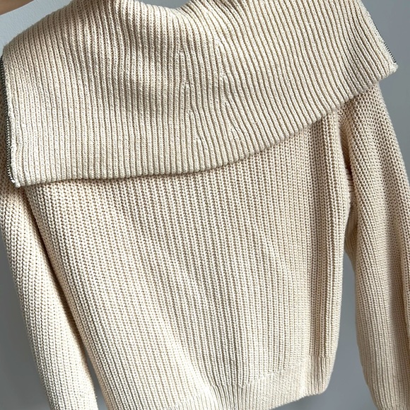 Everlane | Chunky Cardigan Knit | Canvas Cream | Size M - Picture 8 of 9
